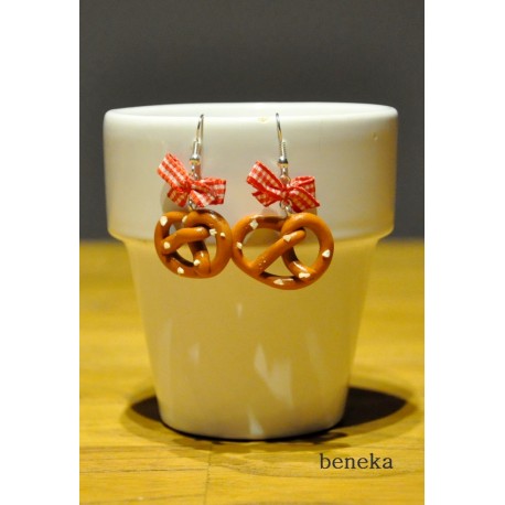 Boucles d'oreilles - Bretzel