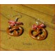 Boucles d'oreilles - Bretzel