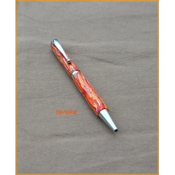 Stylo - motif : Veron rouge