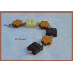 Bracelet bn-choco enfant