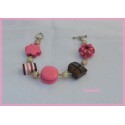 Bracelet - Macaron rose