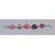 Bracelet macaron rose