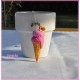Sautoir glace framboise