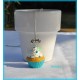 Sautoir cupcake bleu