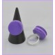 Bague macaron violet