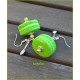 Boucles d'oreilles macaron vert pomme 